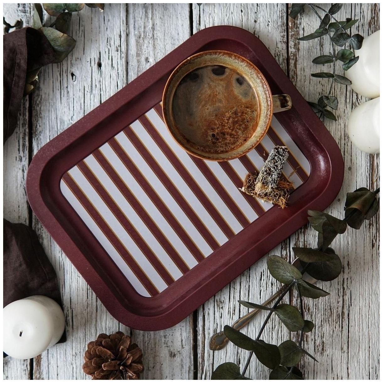 233 x 307 mm Rectangular Metal Tray Vintage Circus Elegance