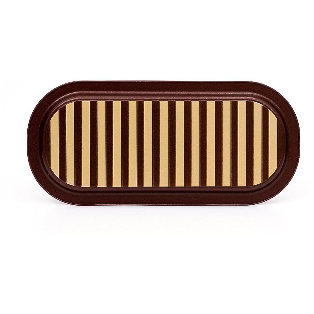 160x350 mm Rectangular Metal Tray Vintage Circus Elegance