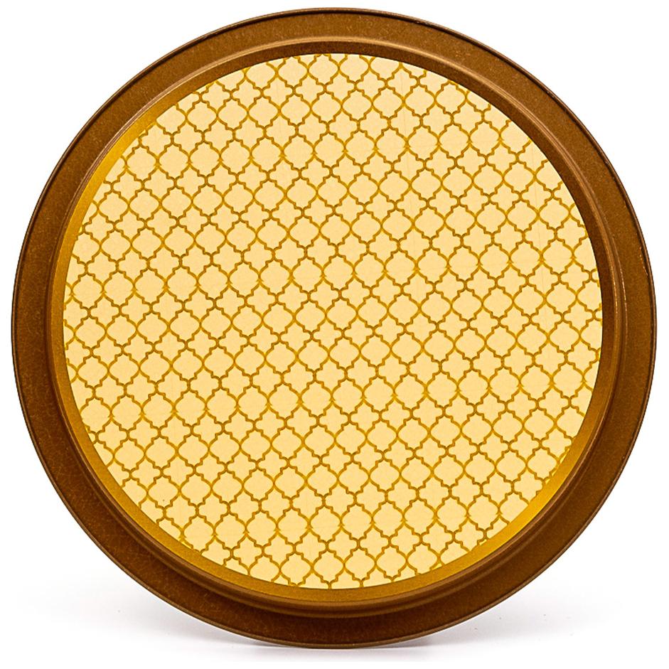 Ø315 mm Round Metal Tray  Tropical Jungle – A Lush Paradise of Nature &amp; Wildlife