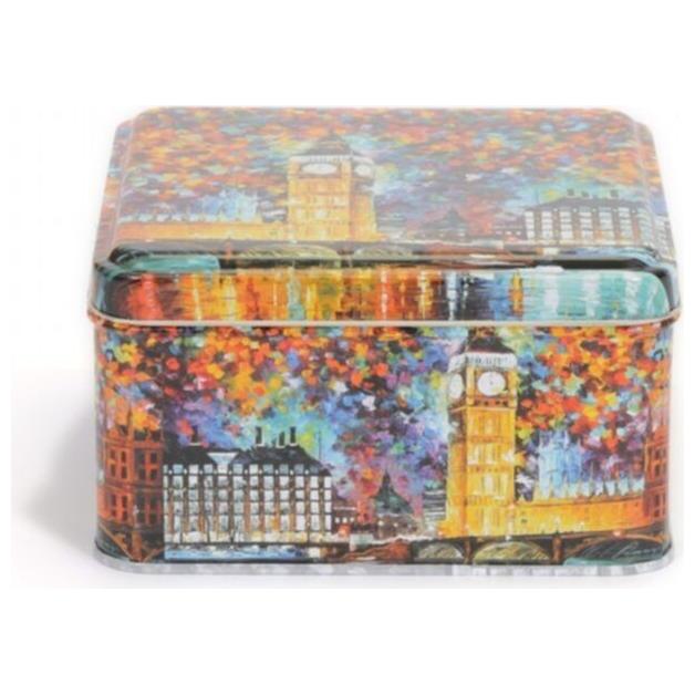 158x158x80 mm Square Metal Storage box 1.9L Afremov Big Ban