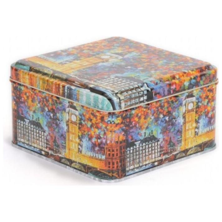 158x158x80 mm Square Metal Storage box 1.9L Afremov Big Ban