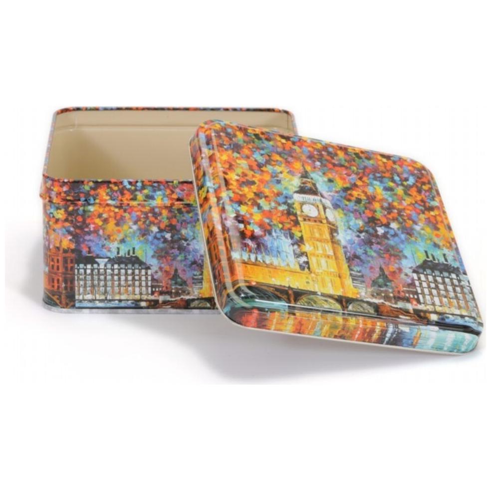 158x158x80 mm Square Metal Storage box 1.9L Afremov Big Ban