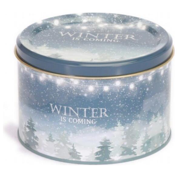 Ø140x90 mm Round Box  1.2L Lets Be Jolly