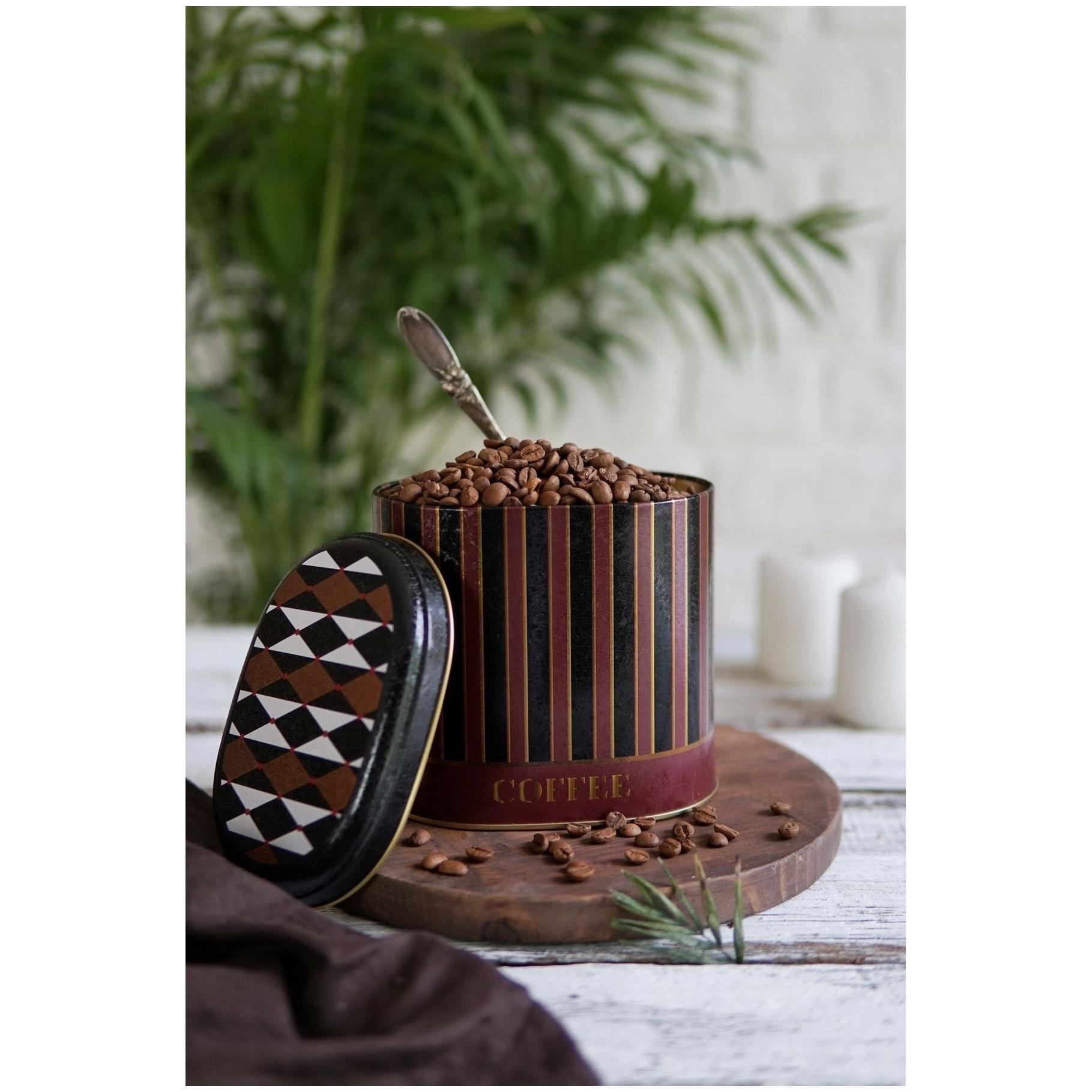 Oval Metal Tin – 140 x 120 x 130 mm (1.4L)  Vintage Circus Elegance