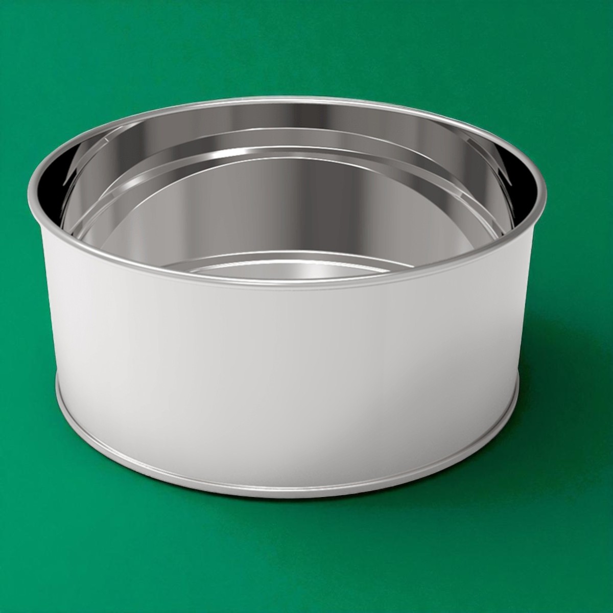 Cylinder Tin Can Paint Metal Container dia 179 x H85 mm 2 lt  