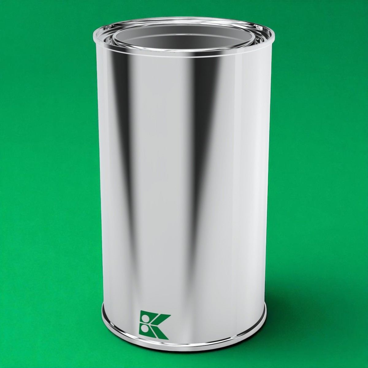 Cylinder Tin Can 1 lt Margarin Metal Container dia 95 x H174 mm 1 lt  