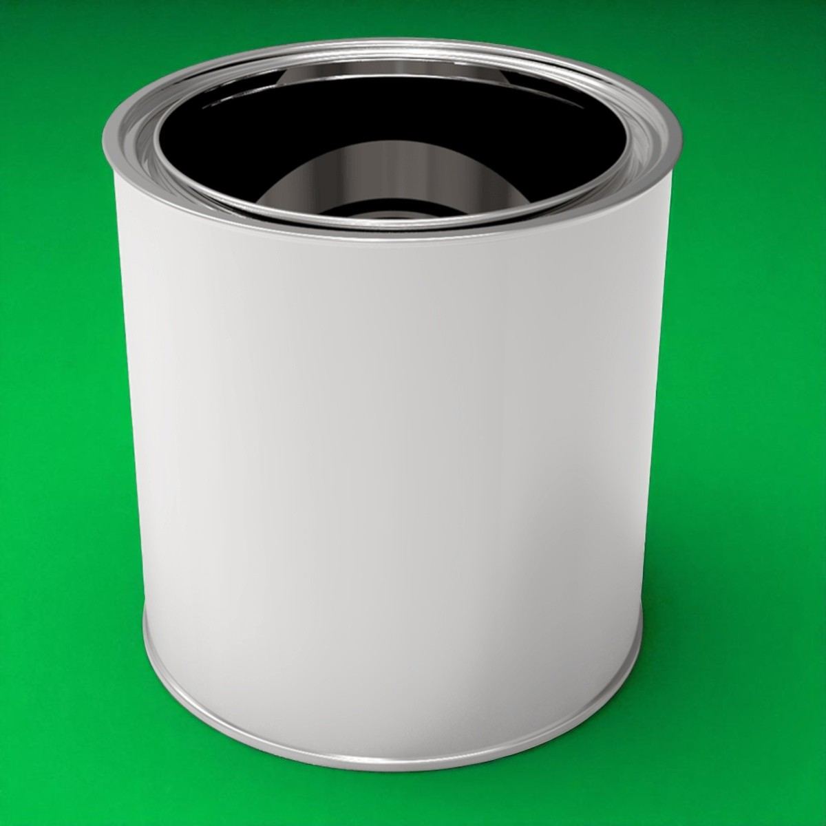 Cylinder Tin Can 4 lt Paint Metal Container dia 165 x H190 mm 4 lt