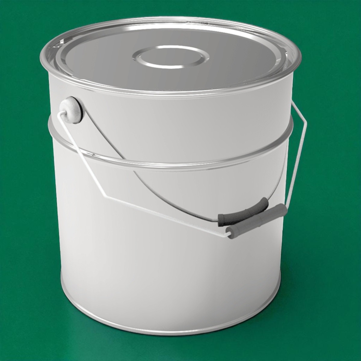 Cylinder Tin Can 16 lt Paint Bucket dia 270 x H289 mm 16 lt  