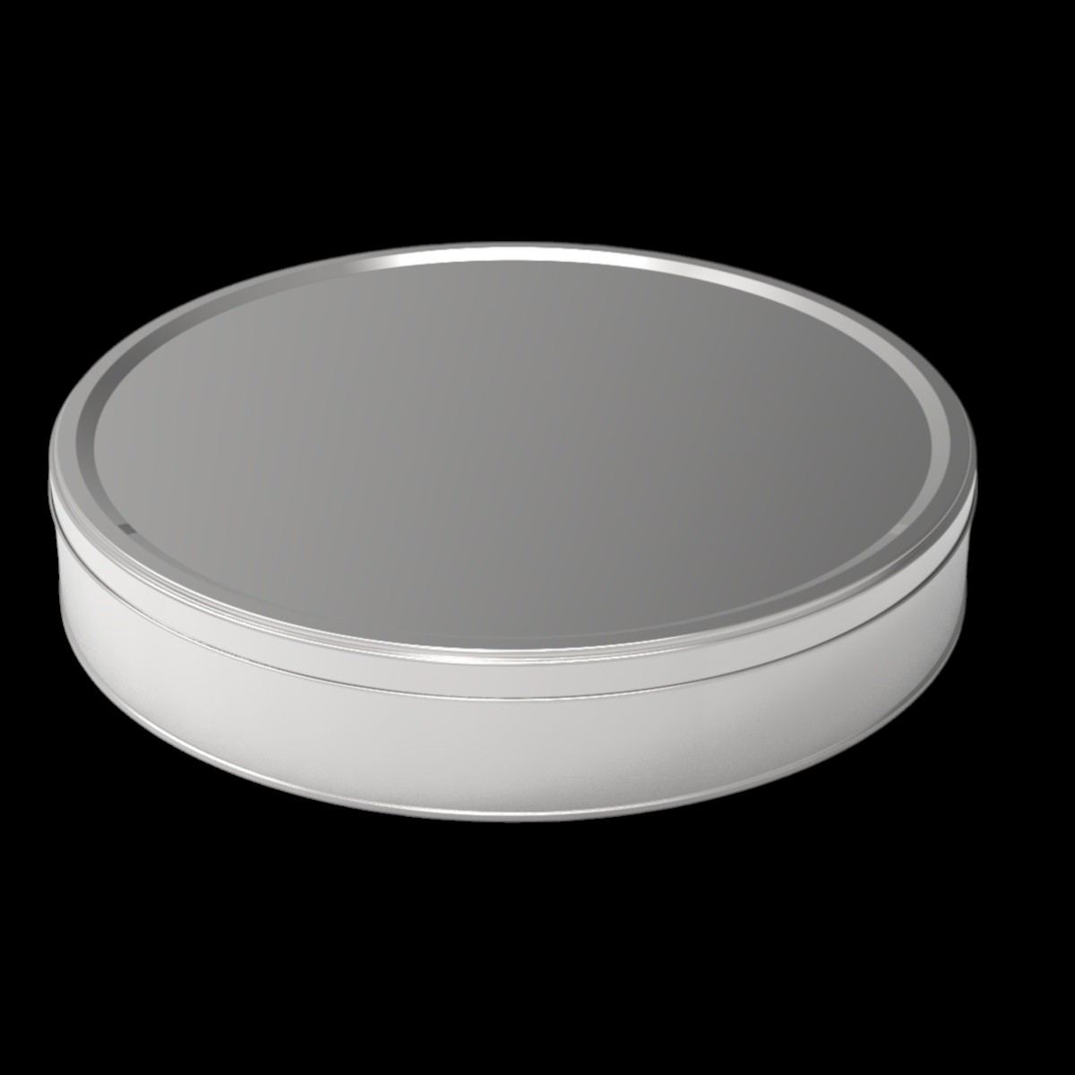 Round Tin Box 4 lt Cookie Metal Container dia 338 x H41 mm 4 lt  Slip Lid