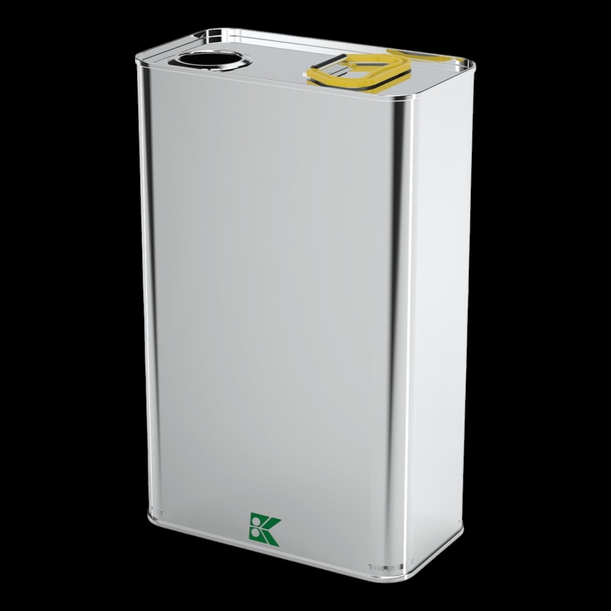 Rectangle Tin Can 3 Liter Oil Can 85 x 158 mm x H249 mm 3 lt  