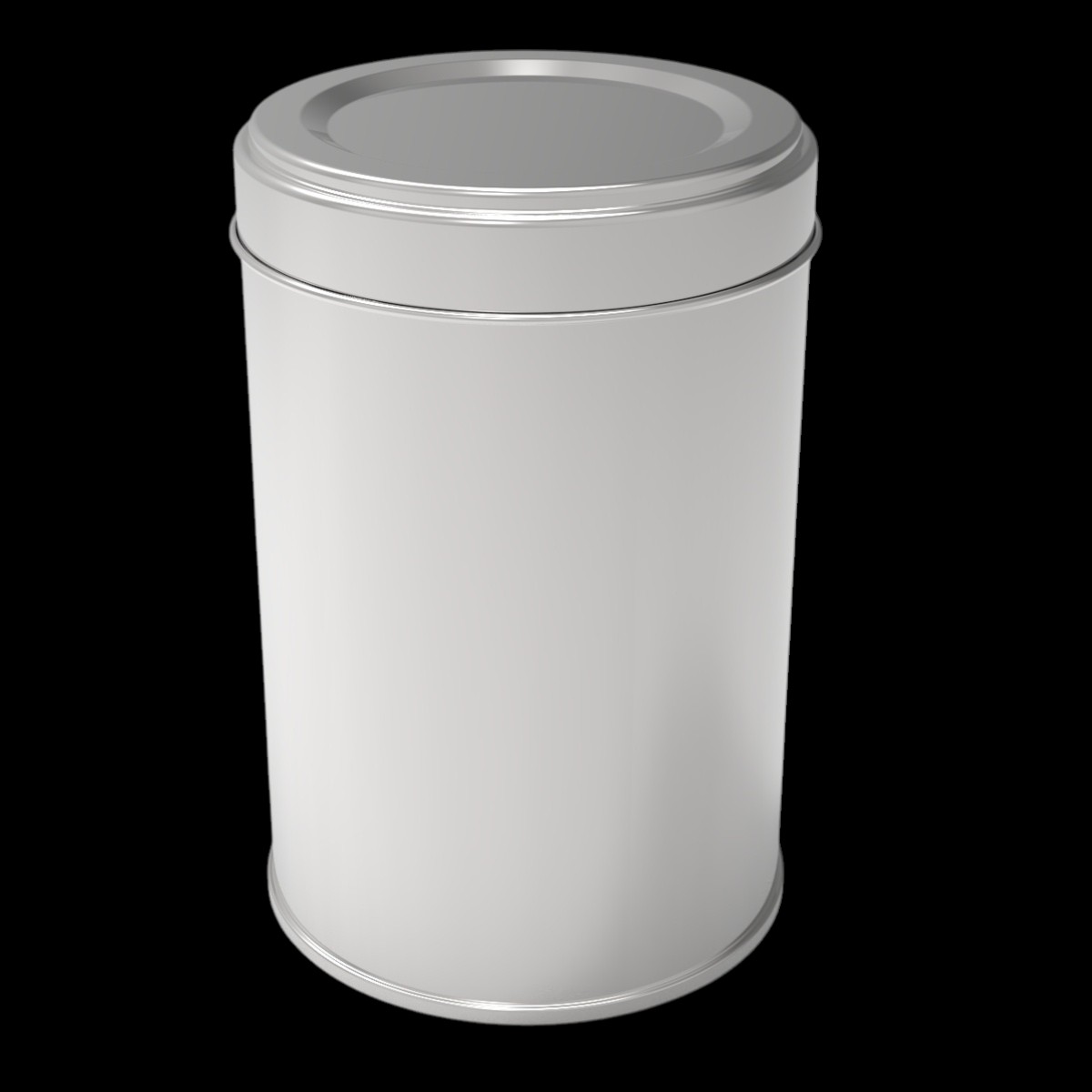 Cylinder Tin Can Agricultural Metal Container dia 83 x H135 mm 0.75 lt  Slip Lid