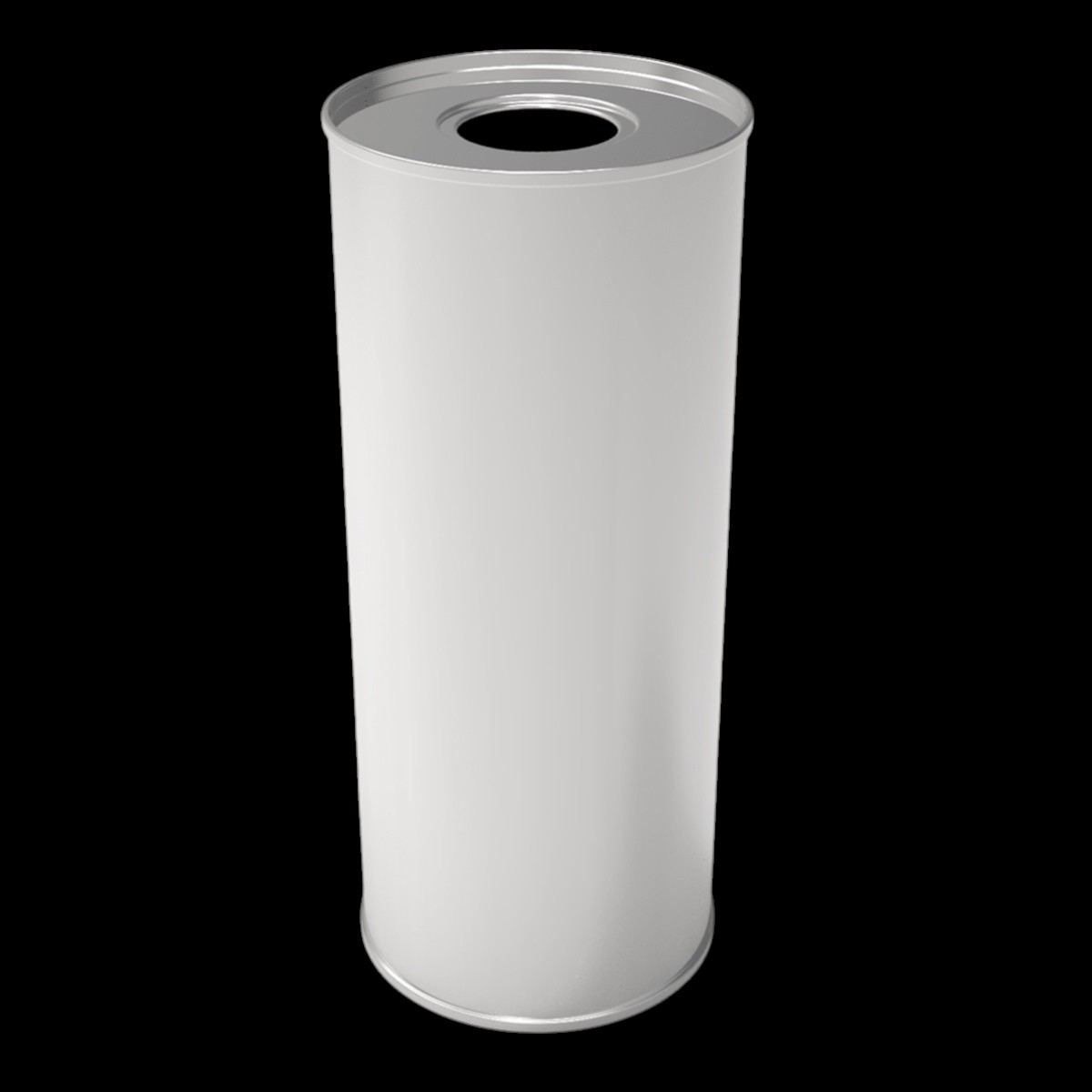Cylinder Tin Can 1 Liter Vegetable Oil Metal Container dia 83 x H200 mm 1 lt  