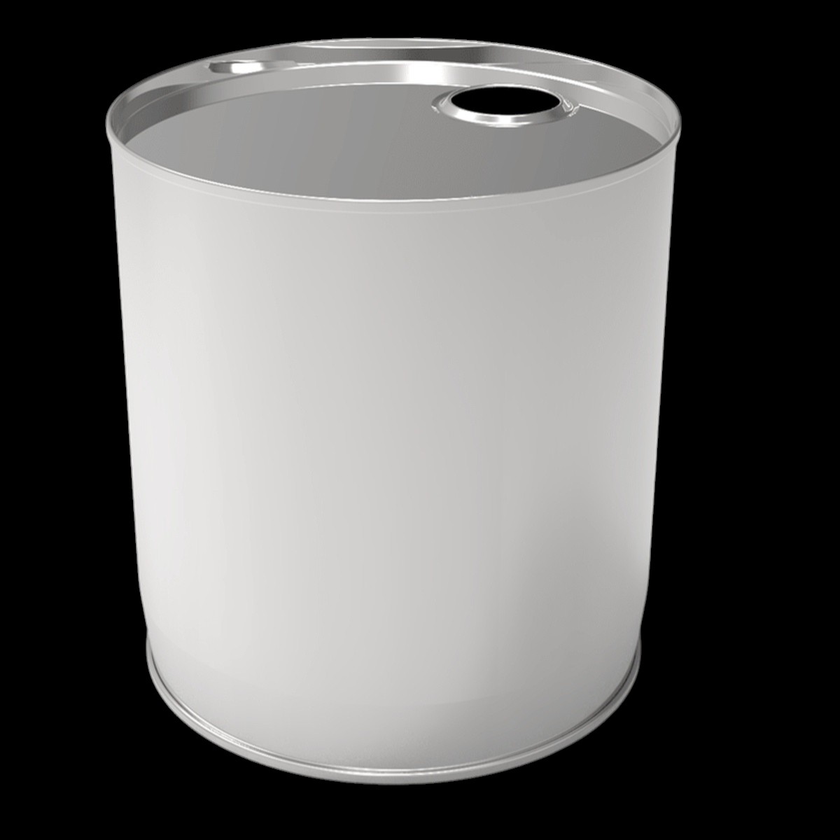 Cylinder Tin Can 7 lt UN Thinner Barrel dia 213 x H220 mm 7 lt  