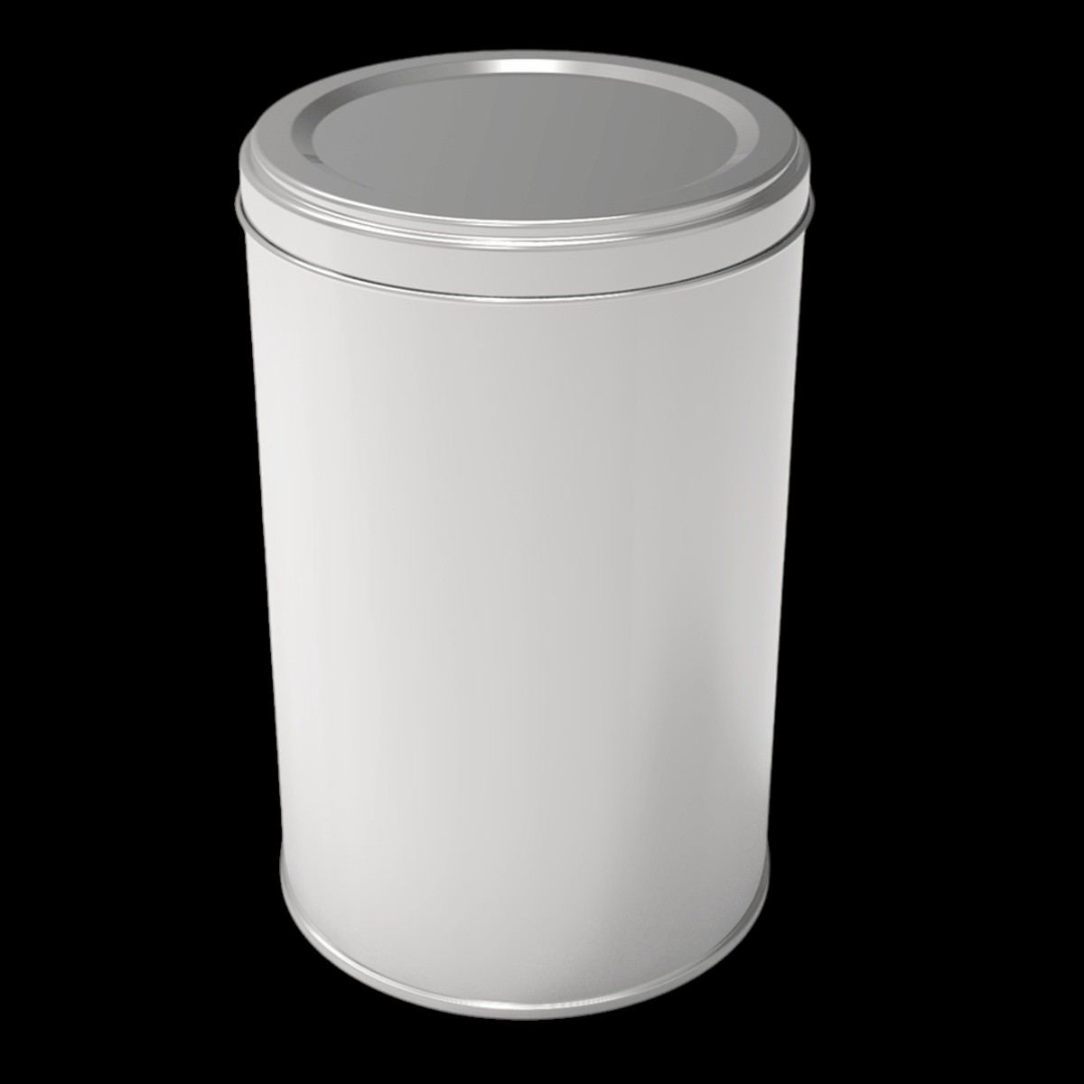 Cylinder Tin Can 1.5 lt Agricultural Tin Can dia 105 x H180 mm 1.50 Lt  Slip Lid