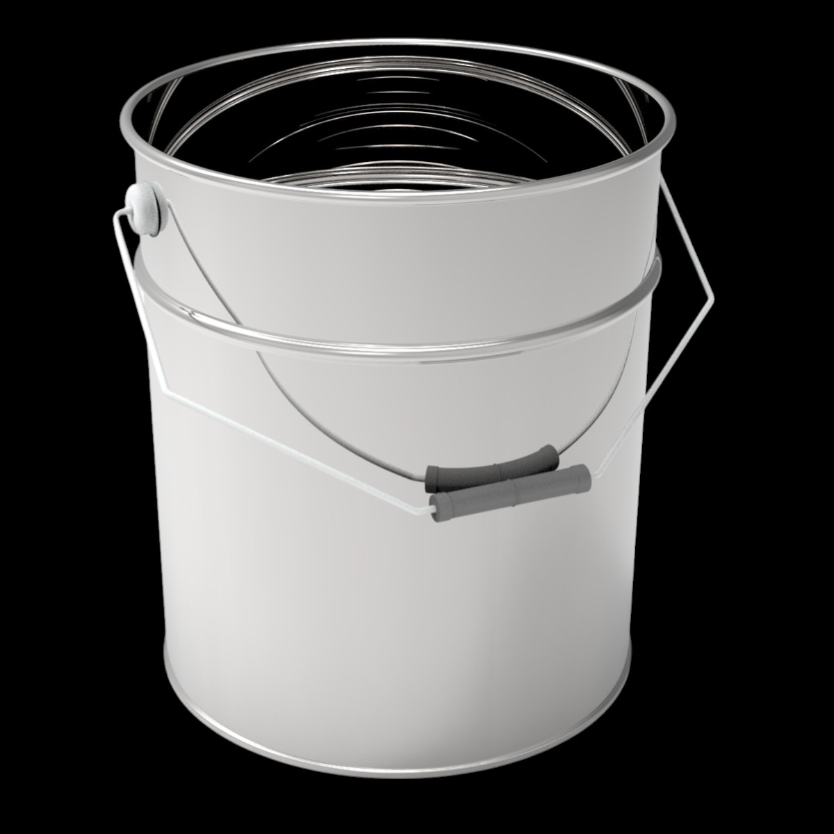 Cylinder Tin Can 18 lt Glucose Syrup Bucket dia 270 x H320mm  