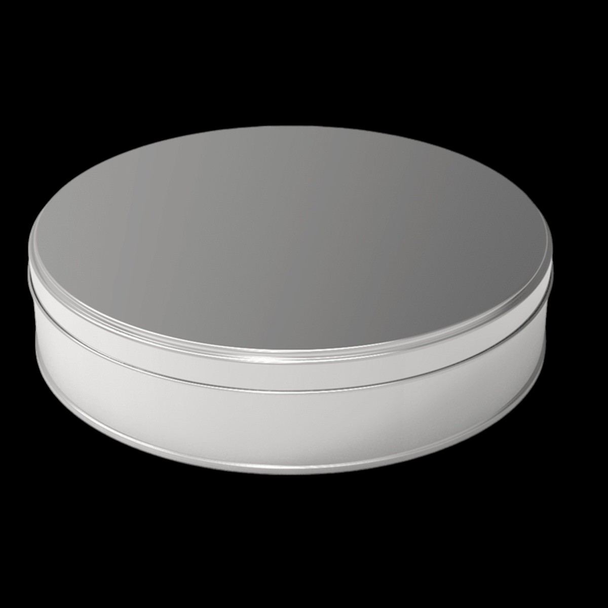 Round Tin box 1.5 lt Cookie Baklava Box dia 215 x H50mm  Slip Lid 1.5 Lt