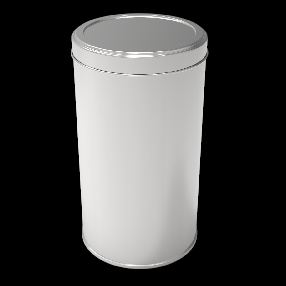 Round Tin Can Helva Container dia 99 x H66mm  Slip Lid 0.5 Lt