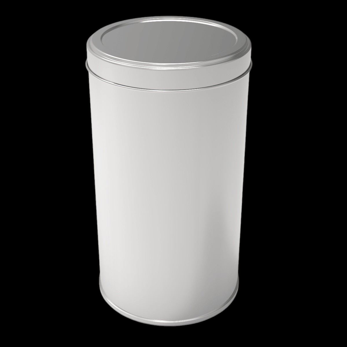 Cylinder Tin Box 750 ml  Tea Coffee Box dia 99 x H118mm   0.75 Lt